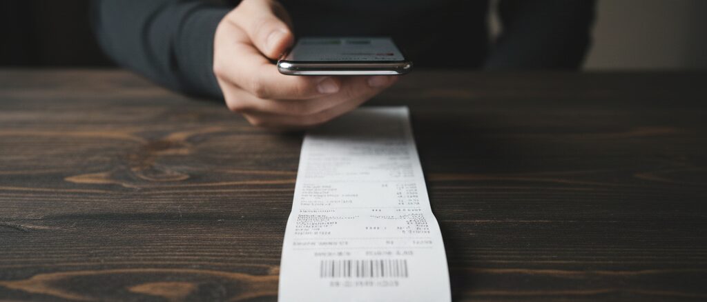 楽天パシャの「今日のレシート」で送れないトラブルを解決！アプリの危険性や撮り方も解説