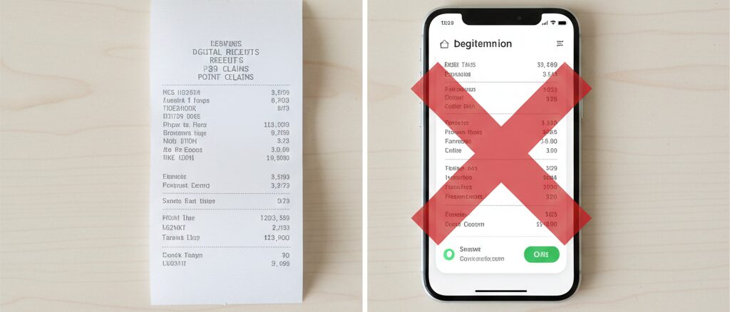 楽天パシャのポイント獲得に電子明細は利用できる？