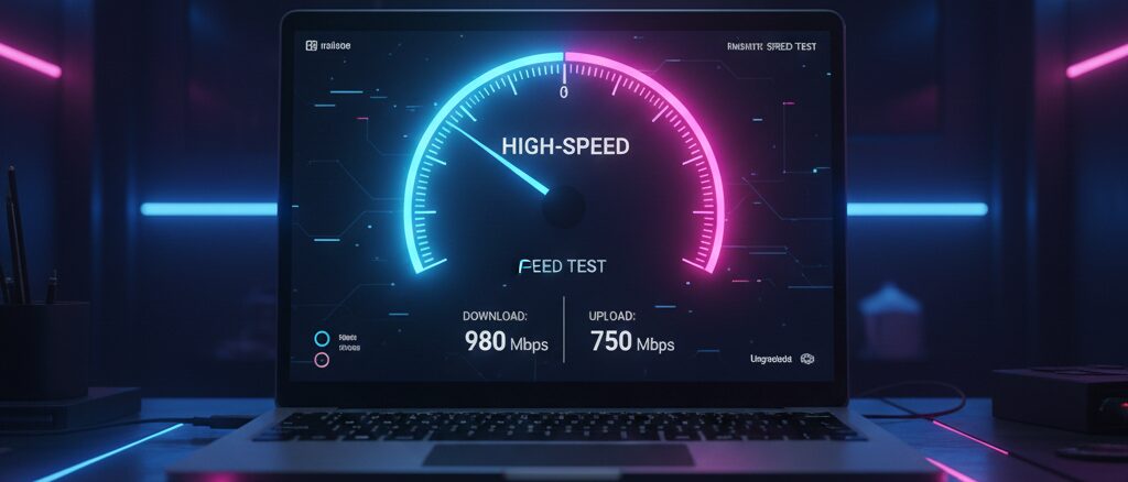 楽天モバイル固定回線化における速度の実態と安定性