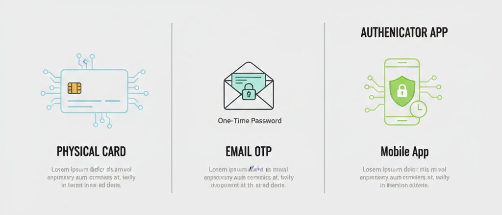 認証方法はどれかわからない？種類と特徴を整理