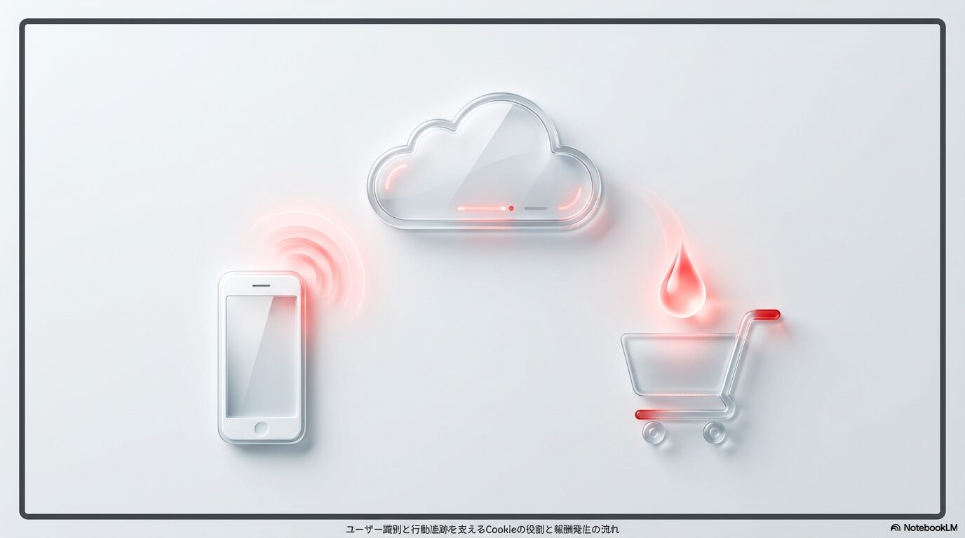 ユーザー識別と行動追跡を支えるCookieの役割と報酬発生の流れ