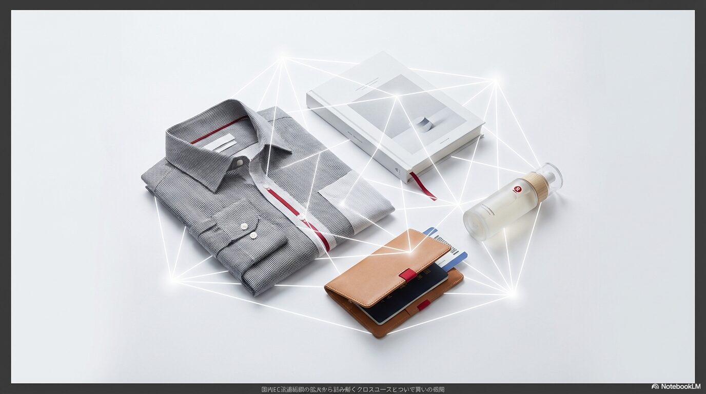 国内EC流通総額の拡大から読み解くクロスユースとついで買いの相関