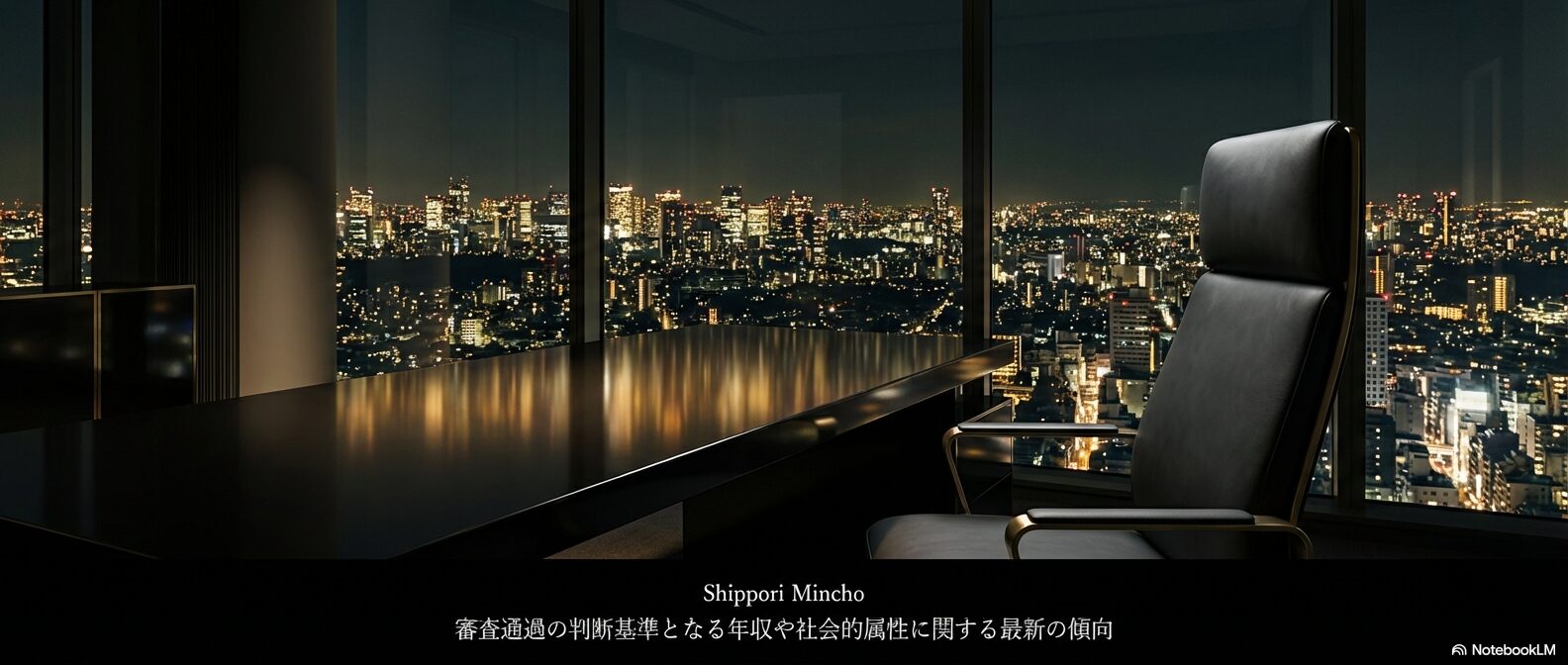 審査通過の判断基準となる年収や社会的属性に関する最新の傾向