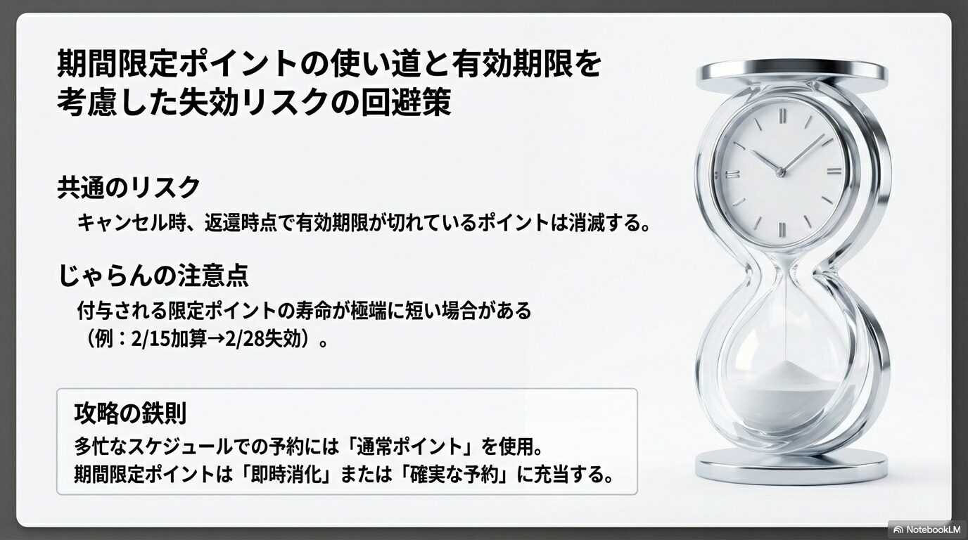 期間限定ポイントの使い道と有効期限を考慮した失効リスクの回避策