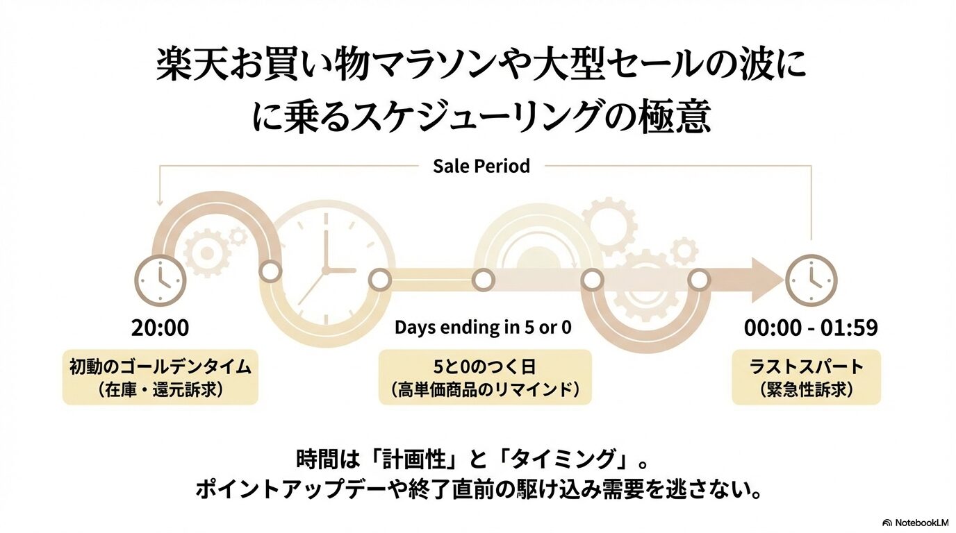 楽天お買い物マラソンや大型セールの波に乗るスケジューリングの極意