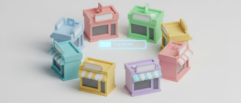 楽天の買い回りとまとめて購入を活用した店舗数カウントの判定基準