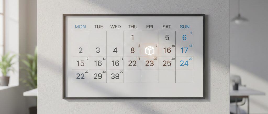 楽天カードがステップ6から何日で手元に到着するのか具体的なスケジュール