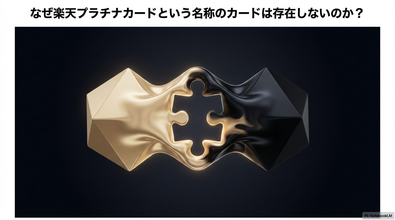 なぜ楽天プラチナカードという名称のカードは存在しないのか?