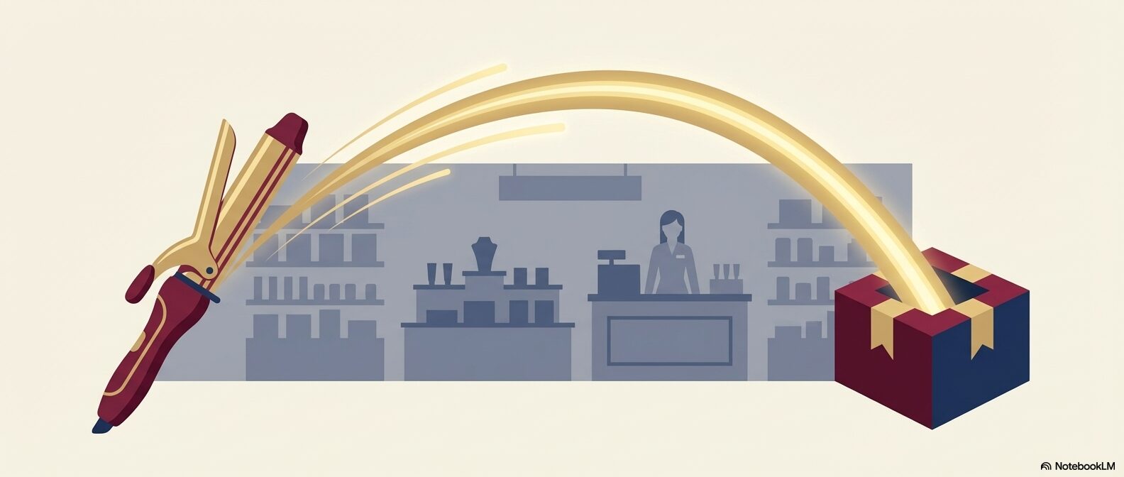 クレイツのヘアアイロンが家電量販店よりも低価格で販売される仕組み