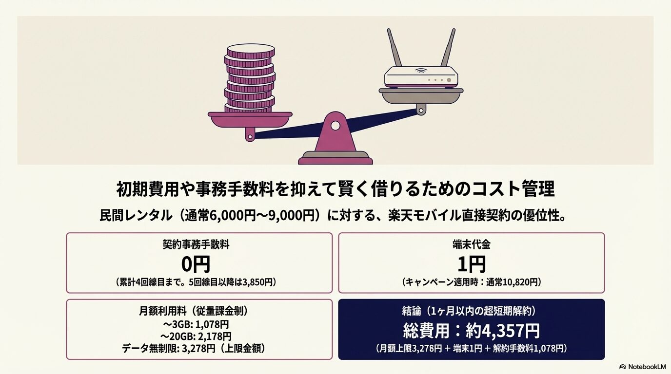 初期費用や事務手数料を抑えて賢く借りるためのコスト管理