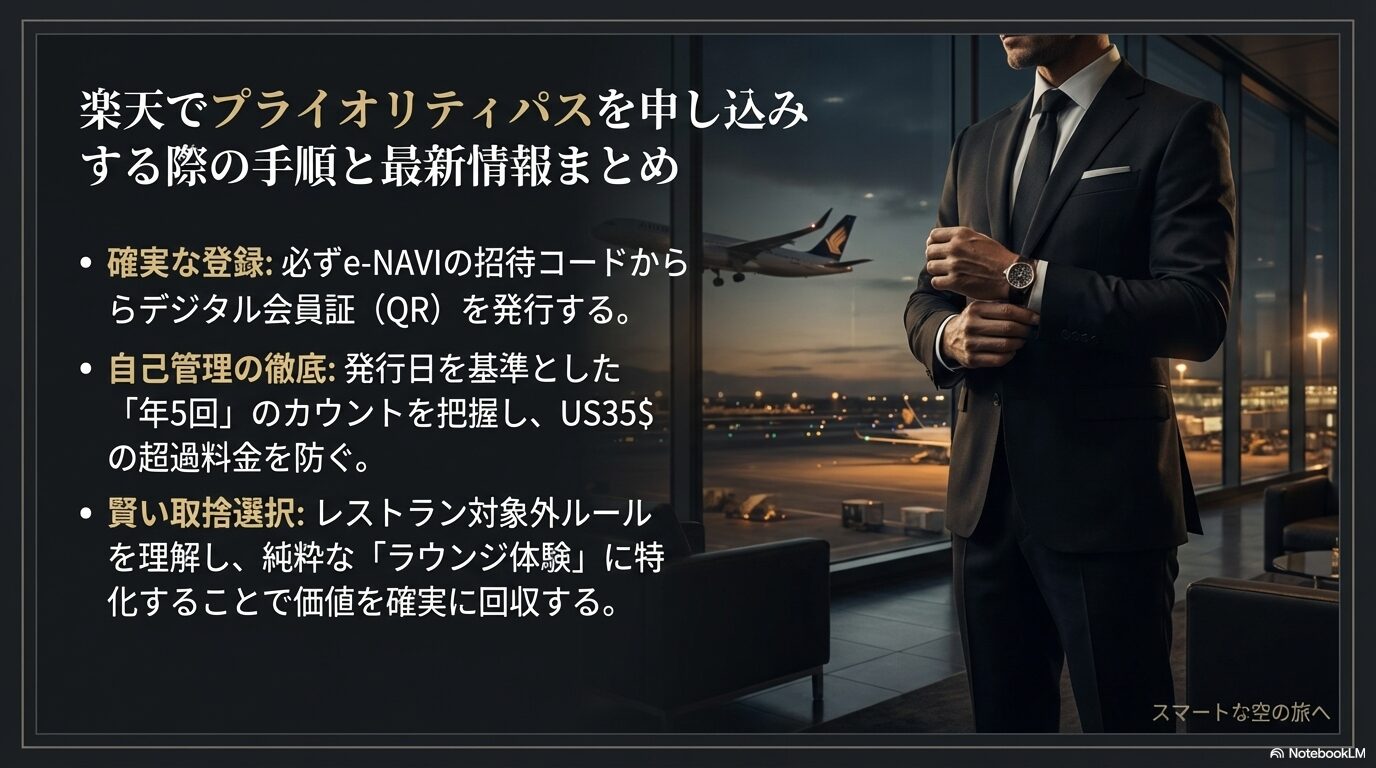 楽天でプライオリティパスを申し込みする際の手順と最新情報まとめ