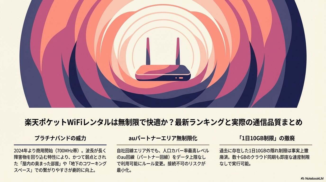 楽天ポケットWiFiレンタルは無制限で快適か？最新ランキングと実際の通信品質まとめ