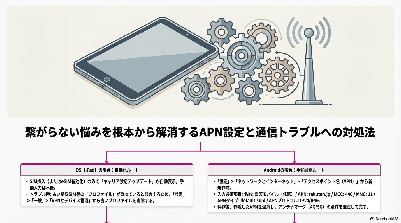 楽天モバイルでタブレットを賢く使いこなすための重要ポイントまとめ