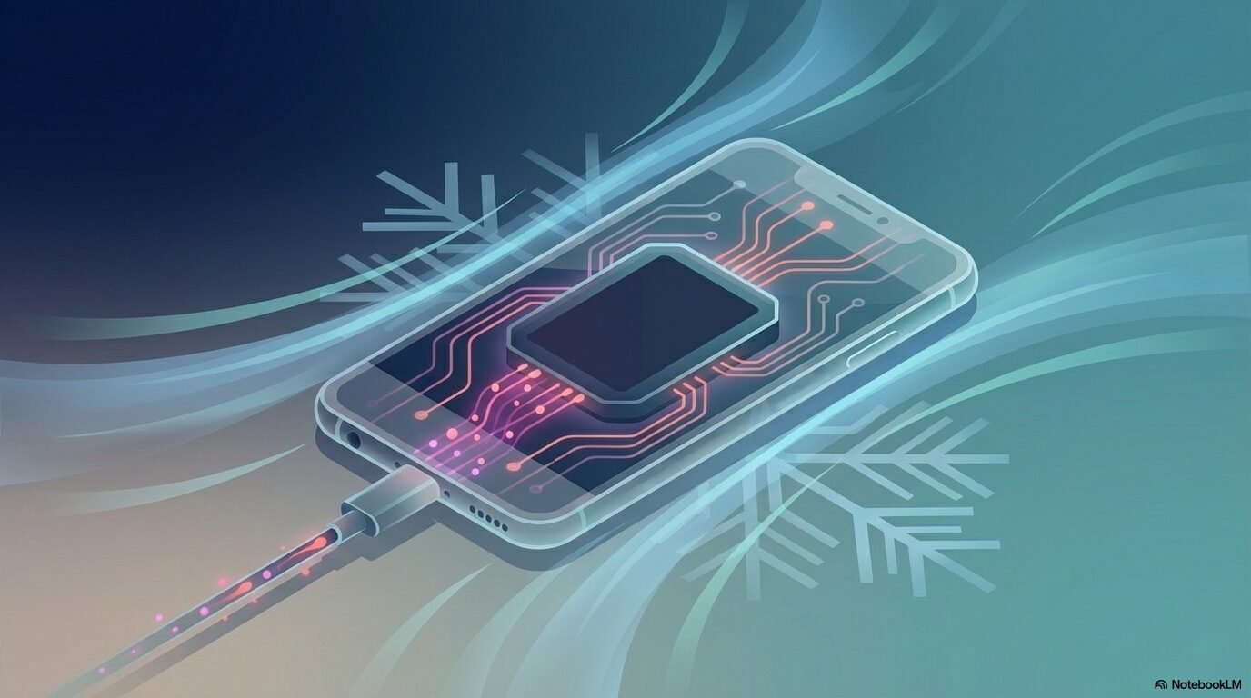 長時間の作業でもスマホを傷めない！SIMフリー端末に必須の放熱設計と充電システム