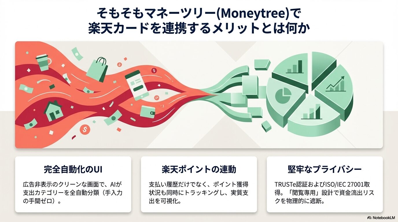 そもそもマネーツリー(Moneytree)で楽天カードを連携するメリットとは何か