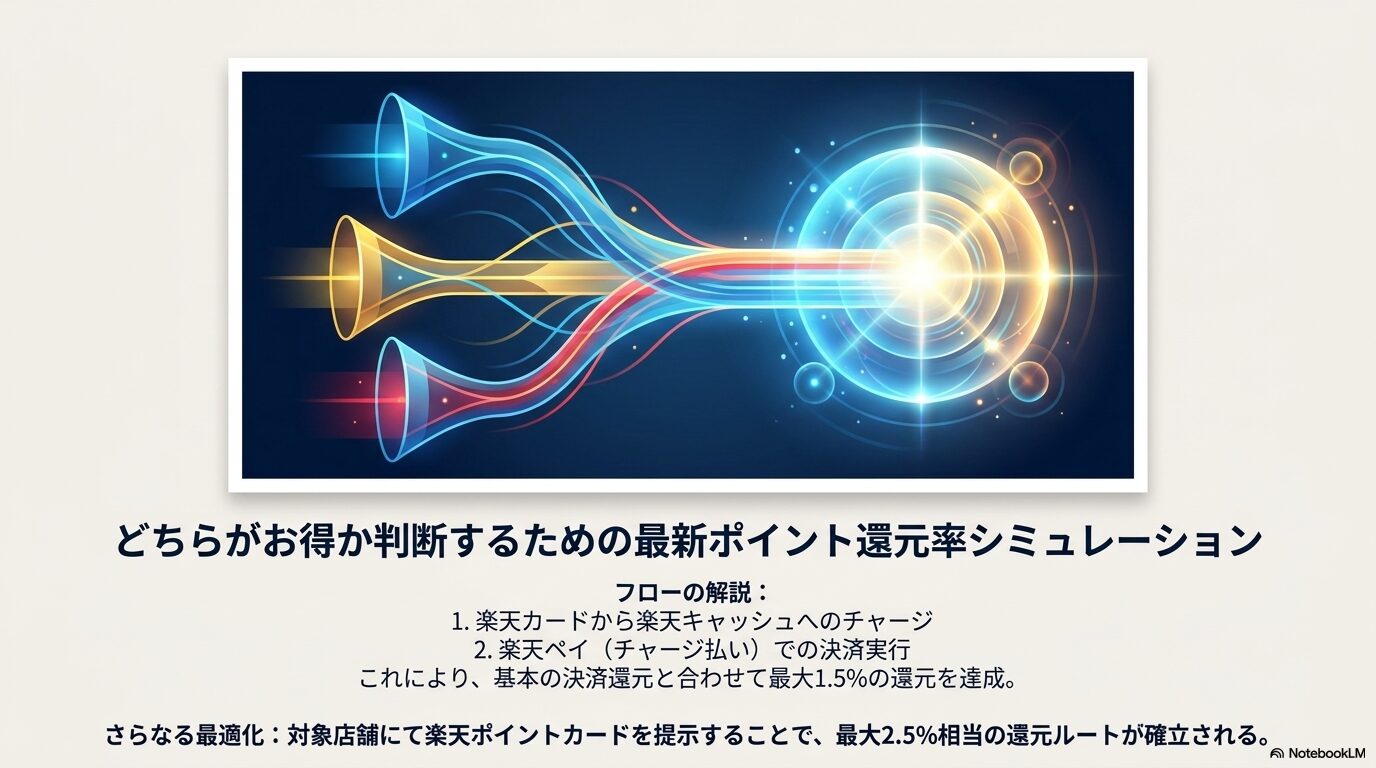 どちらがお得か判断するための最新ポイント還元率シミュレーション