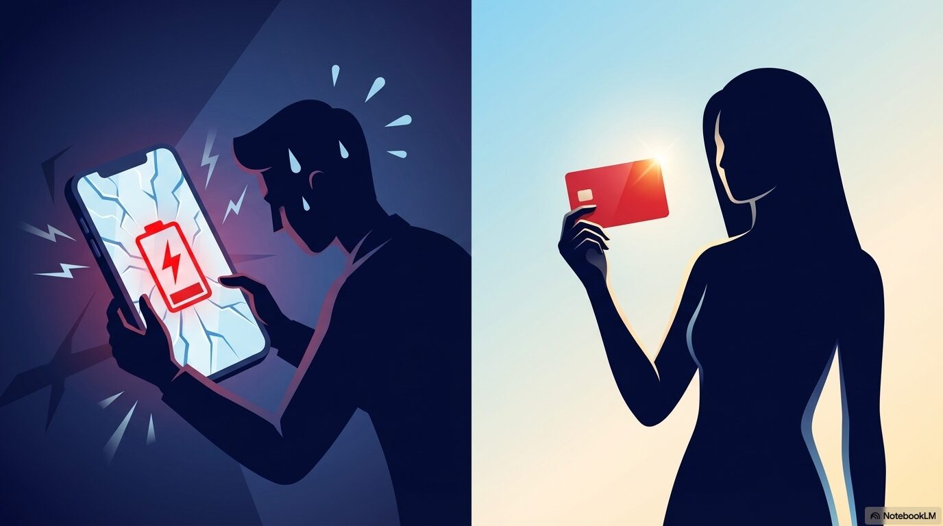 スマホ決済が不安な40代以上の人があえて物理カード単体の購入を選ぶべき理由