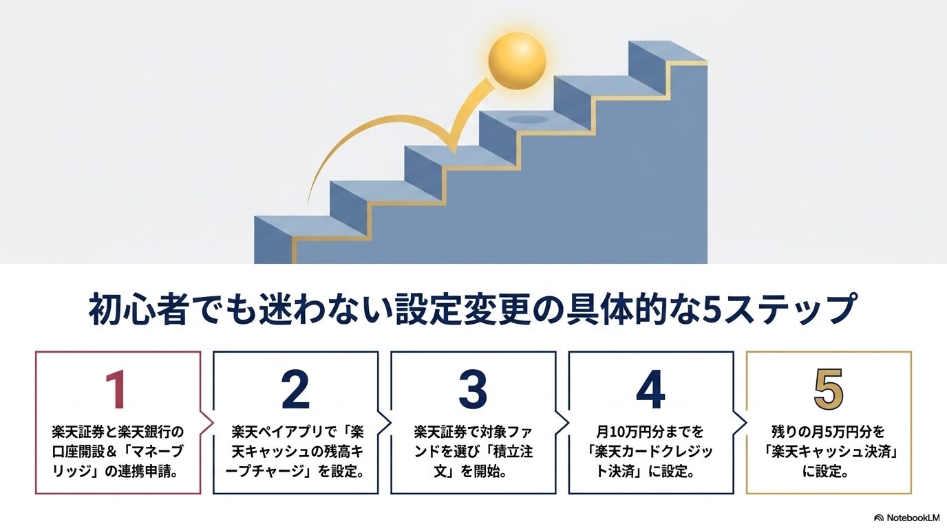 初心者でも迷わない設定変更の具体的な5ステップ