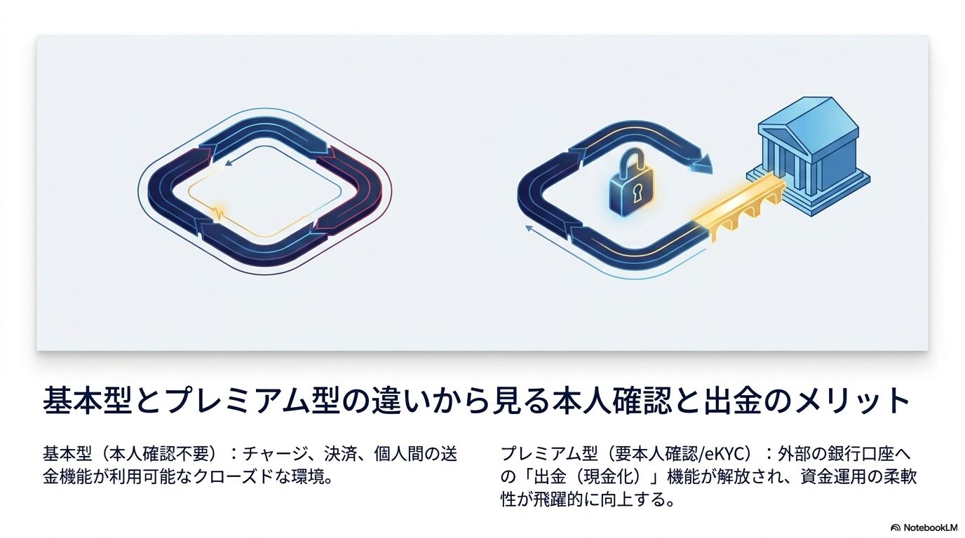 基本型とプレミアム型の違いから見る本人確認と出金のメリット