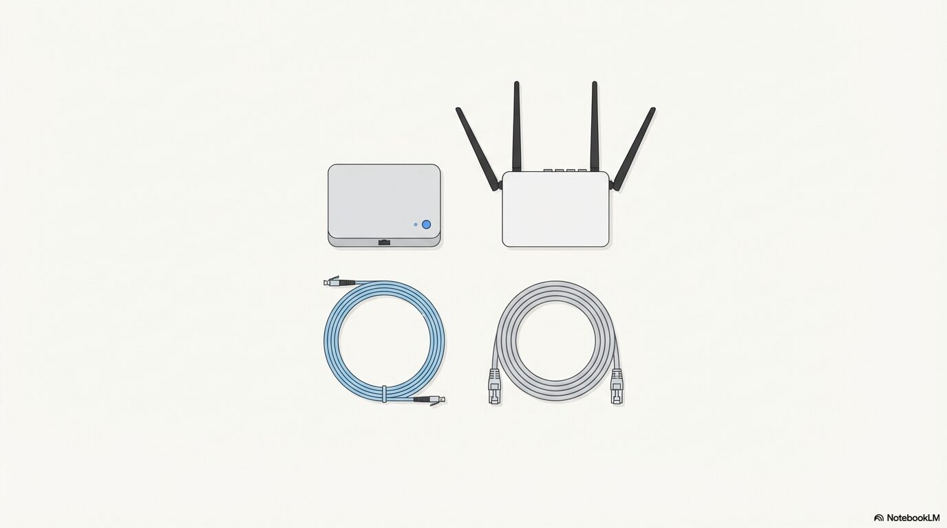 楽天ひかりのモデムが届かない時の確認事項と、接続を成功させるための機器構成ガイド