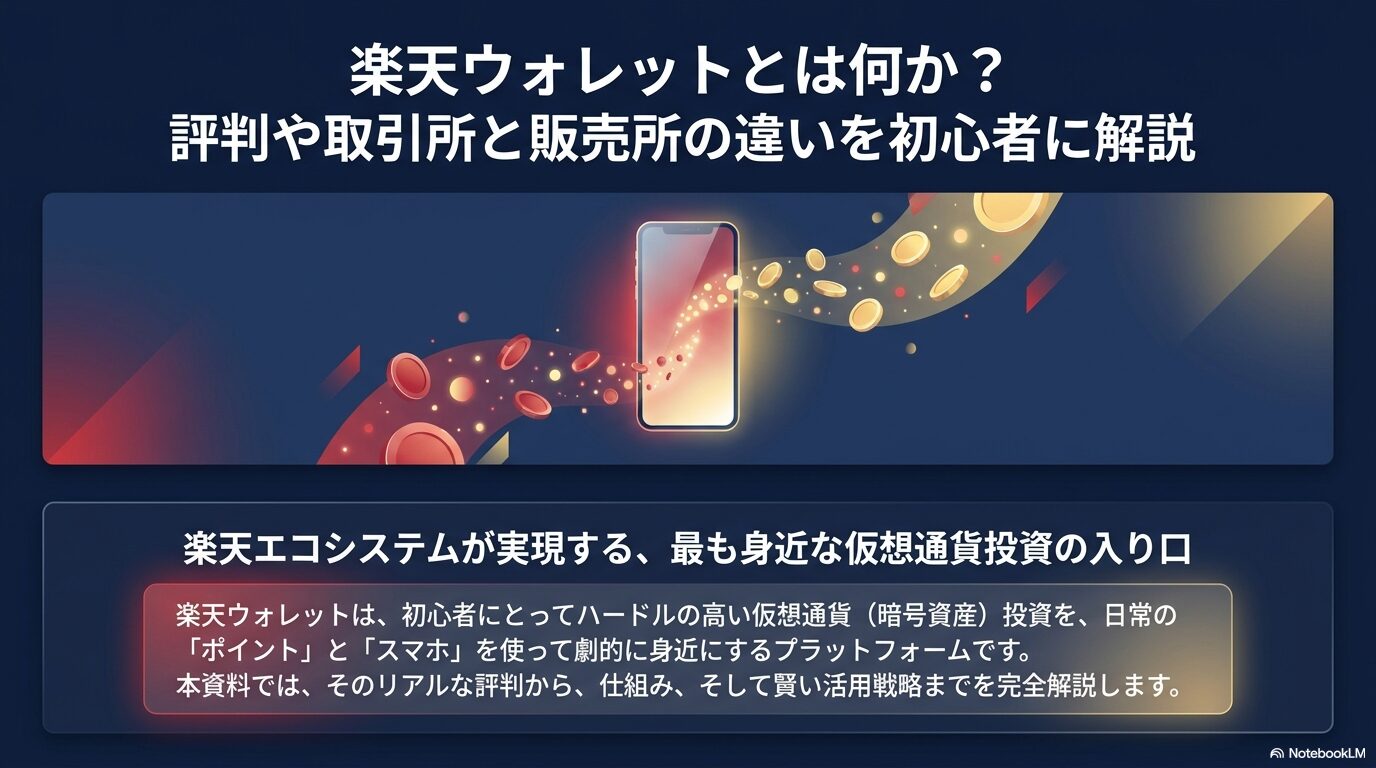 楽天ウォレットとは何か？評判や取引所と販売所の違いを初心者に解説