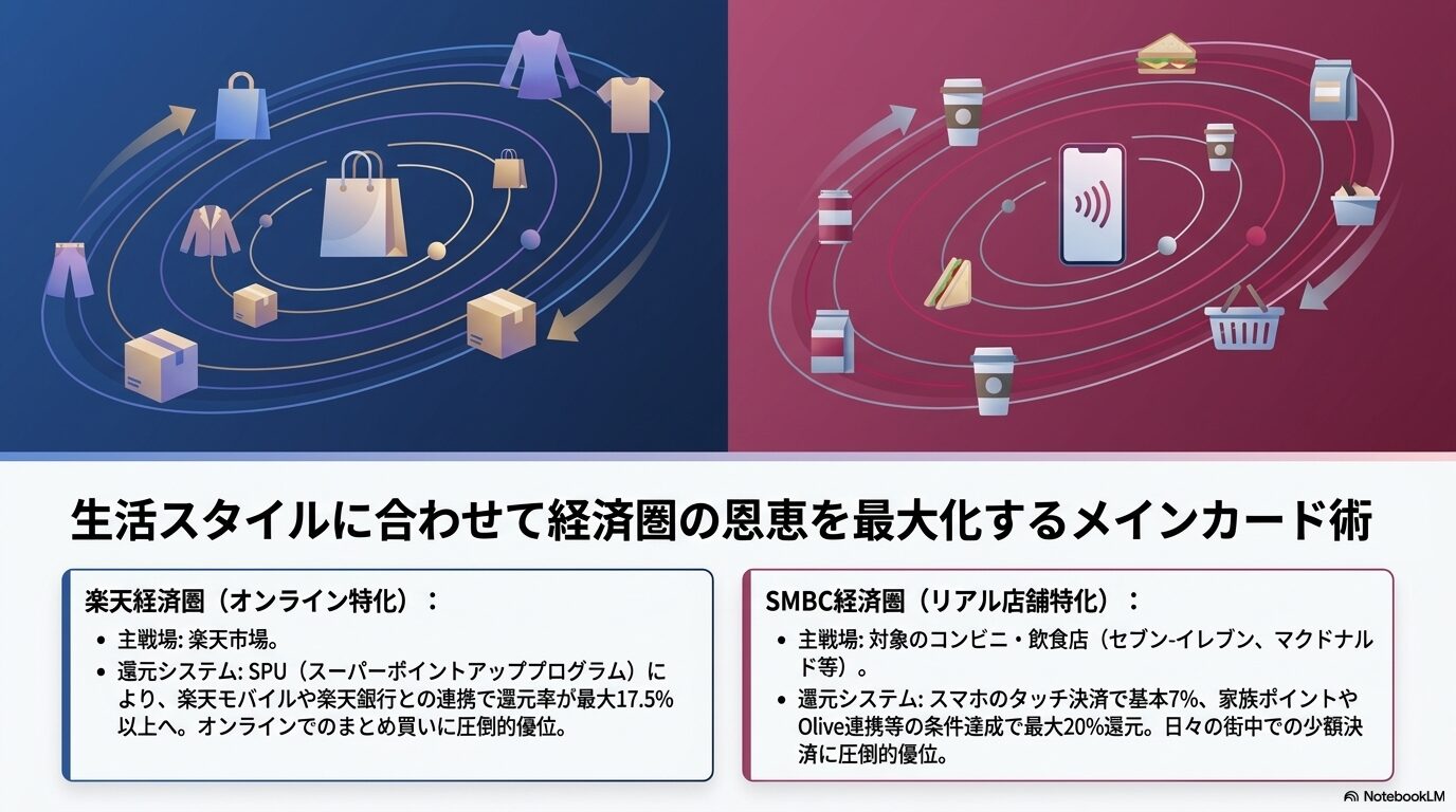 楽天カードと三井住友ゴールドカードはどっちが良いか結論まとめ