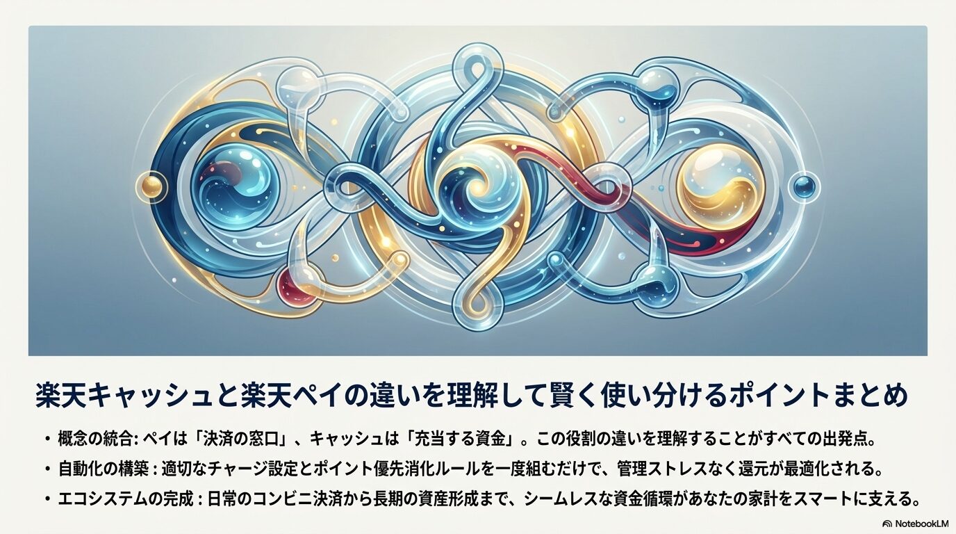 楽天キャッシュと楽天ペイの違いを理解して賢く使い分けるポイントまとめ