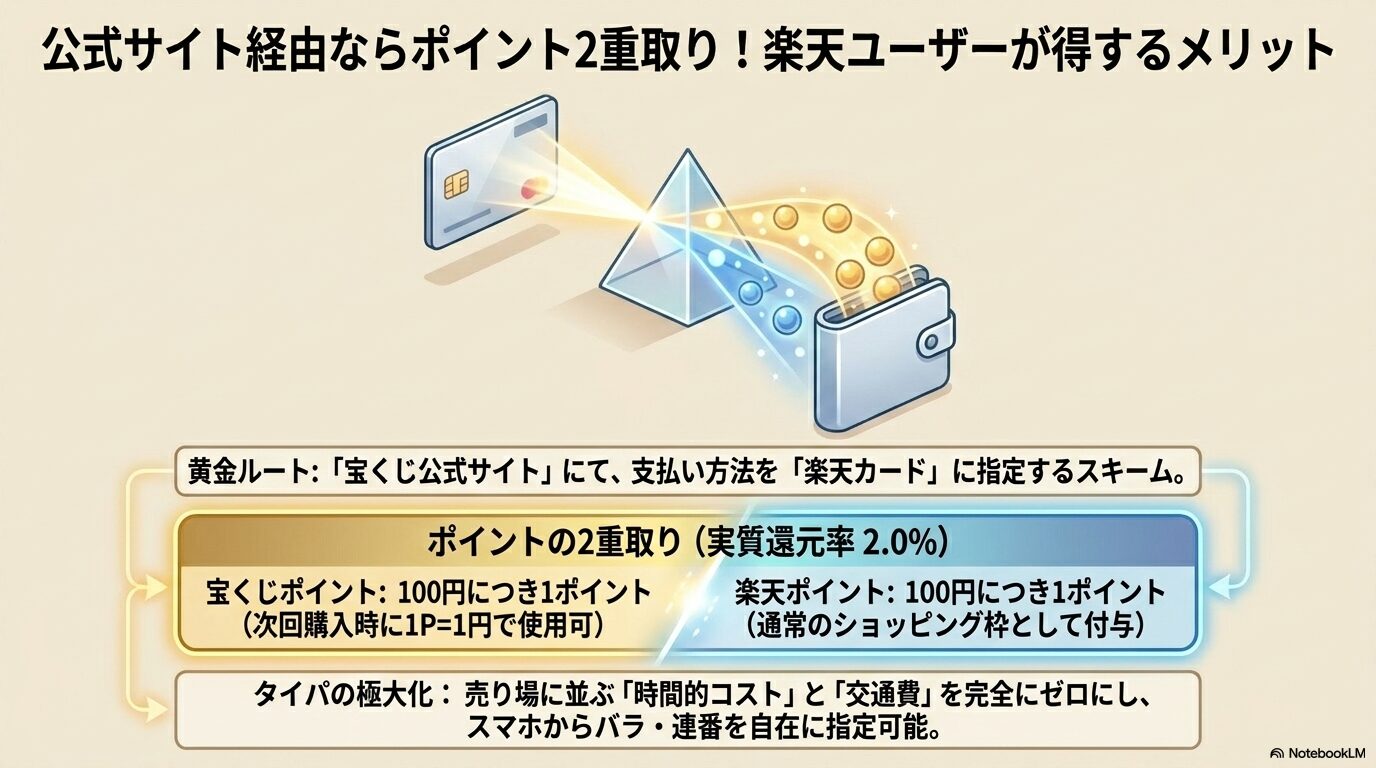 公式サイト経由ならポイント2重取り!楽天ユーザーが得するメリット