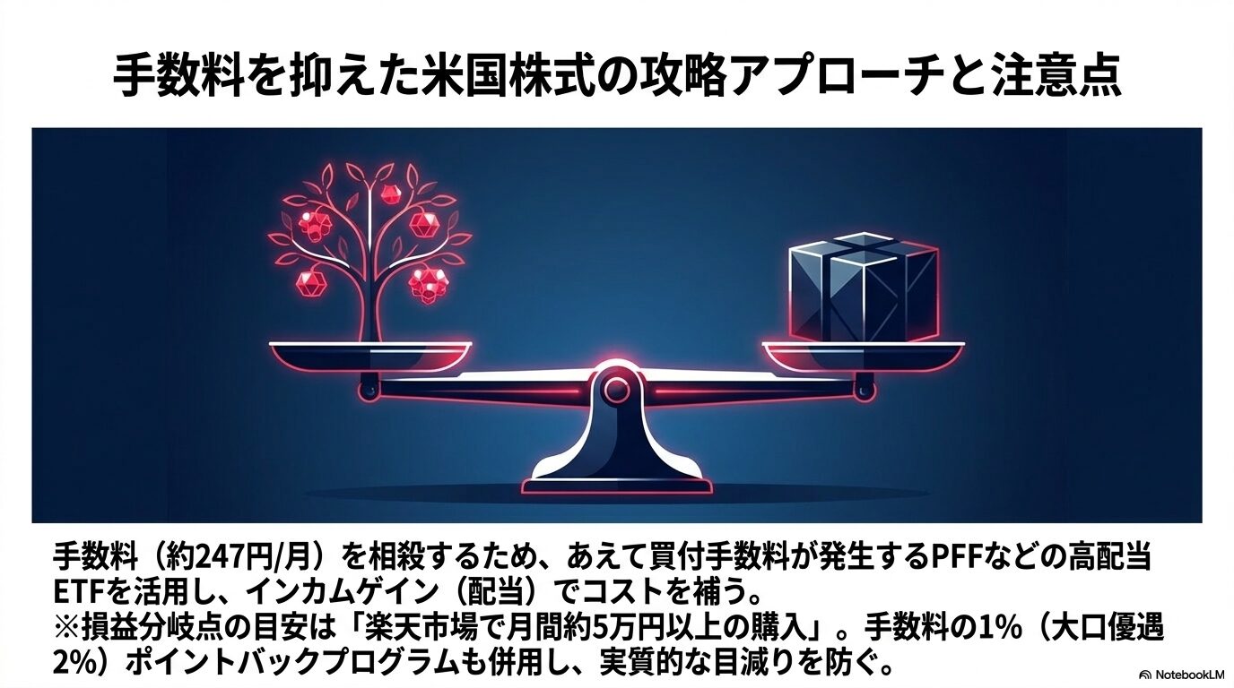 手数料を抑えた米国株式の攻略アプローチと注意点