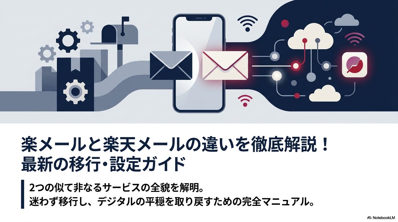 楽メールと楽天メールの違いを徹底解説!最新の移行・設定ガイド