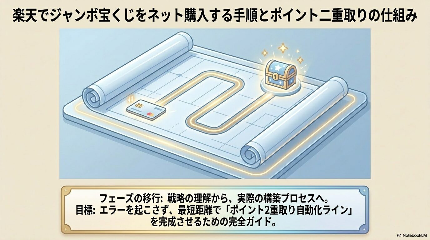 楽天でジャンボ宝くじをネット購入する手順とポイント二重取りの仕組み