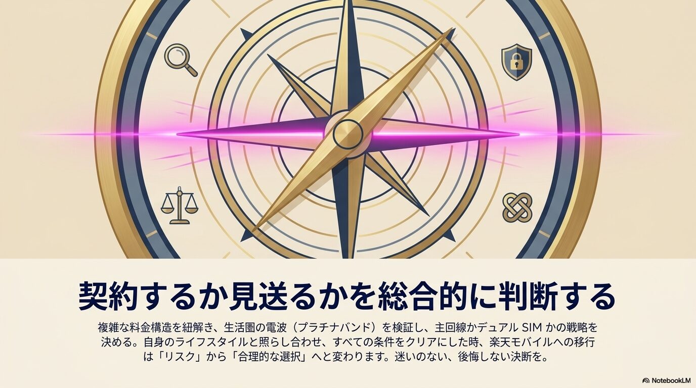 サブ回線として使う目的を明確にする