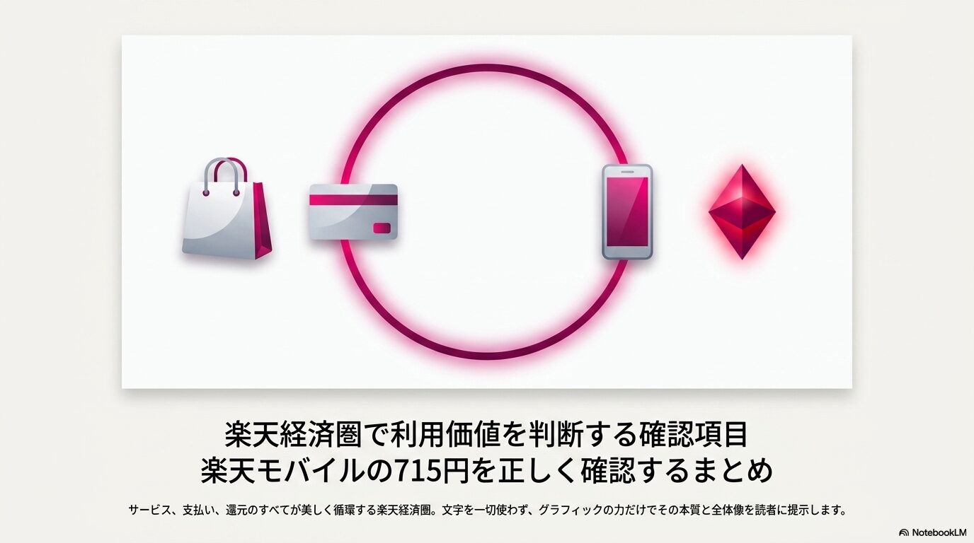 楽天モバイルの715円を請求内容と楽天経済圏の観点から確認