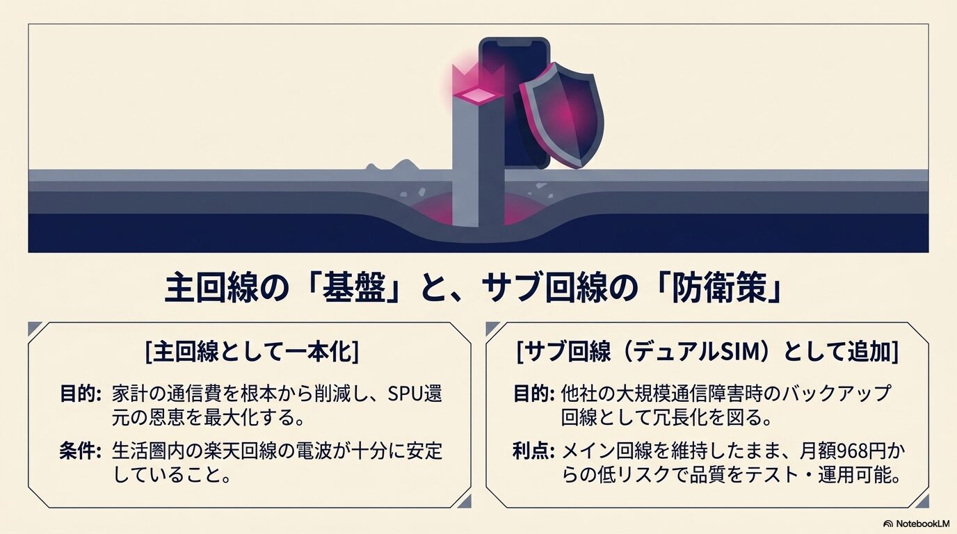 通信料金とポイントを分けて実質負担を考える